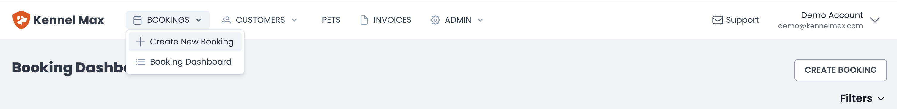 New Horizontal Navigation